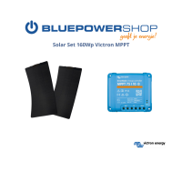 Solar set 160Wp Victron MPPT 75/10  + 2 x 80Wp paneel flexibel