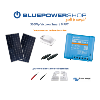 SolarSet 300Wp Victron SmartSolar MPPT 100/20 + 2 x 150Wp paneel