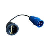 Verloopstekker CEE/ Schuko 16A/250V