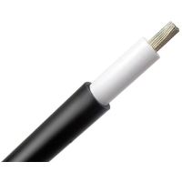 Solar kabel in de kleur zwart en rood per meter